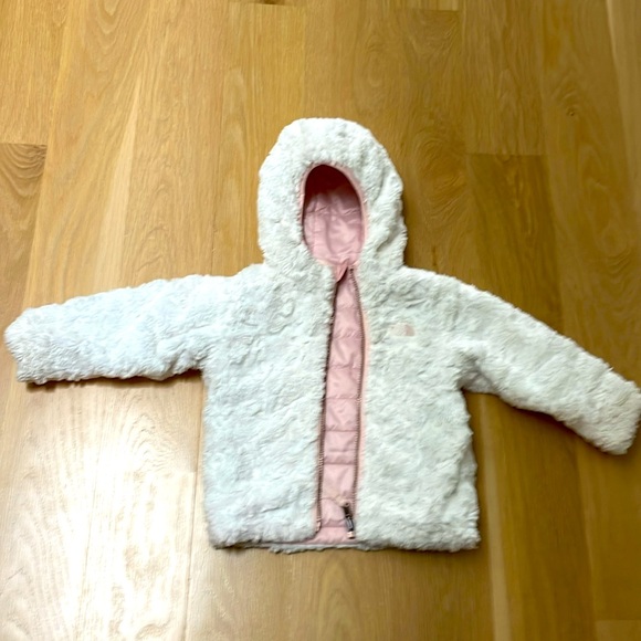 The North Face Reversible Mossbud Swirl Full Zip Hooded Jacket - Picture 8 of 9